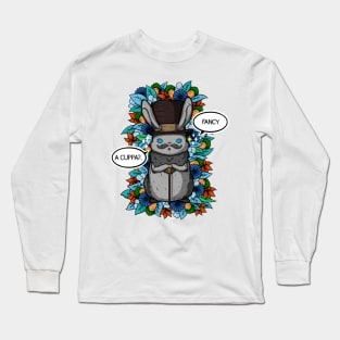 Top Hat Bunny Long Sleeve T-Shirt